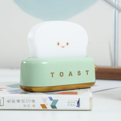 GlowToast Lampe – Tragbare Brot-Toast Cartoon LED Nachtlampe