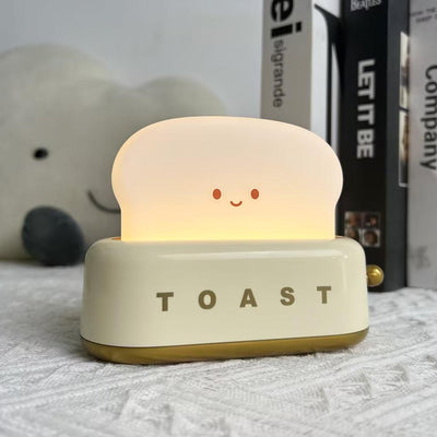 GlowToast Lampe – Tragbare Brot-Toast Cartoon LED Nachtlampe