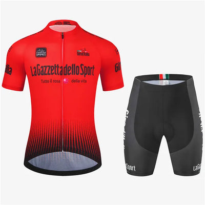 Horace - Herren Radsport Bekleidungsset aus Hochwertigem Castelli-Gewebe, Sportlich Enganliegend, Ideal für Training und Freizeit