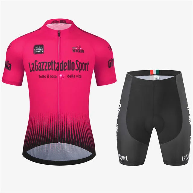 Horace - Herren Radsport Bekleidungsset aus Hochwertigem Castelli-Gewebe, Sportlich Enganliegend, Ideal für Training und Freizeit