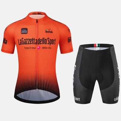 Horace - Herren Radsport Bekleidungsset aus Hochwertigem Castelli-Gewebe, Sportlich Enganliegend, Ideal für Training und Freizeit