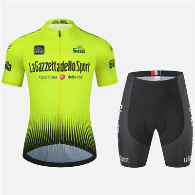 Horace - Herren Radsport Bekleidungsset aus Hochwertigem Castelli-Gewebe, Sportlich Enganliegend, Ideal für Training und Freizeit
