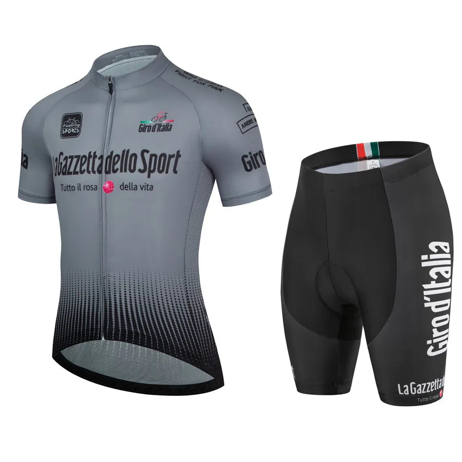 Horace - Herren Radsport Bekleidungsset aus Hochwertigem Castelli-Gewebe, Sportlich Enganliegend, Ideal für Training und Freizeit