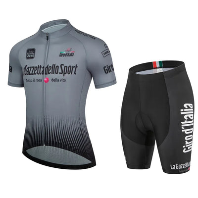 Horace - Herren Radsport Bekleidungsset aus Hochwertigem Castelli-Gewebe, Sportlich Enganliegend, Ideal für Training und Freizeit