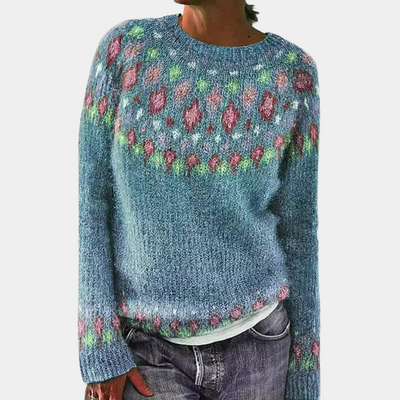 Gemütlicher Strickpullover für Damen | Warme