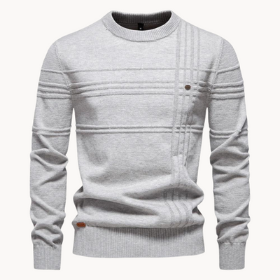 Strickpullover Herren Gestreift Kariert