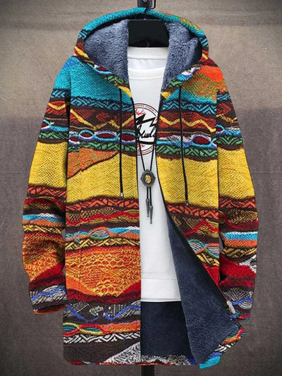 Quade | Künstlerischer Cardigan aus hochwertigem Stoff