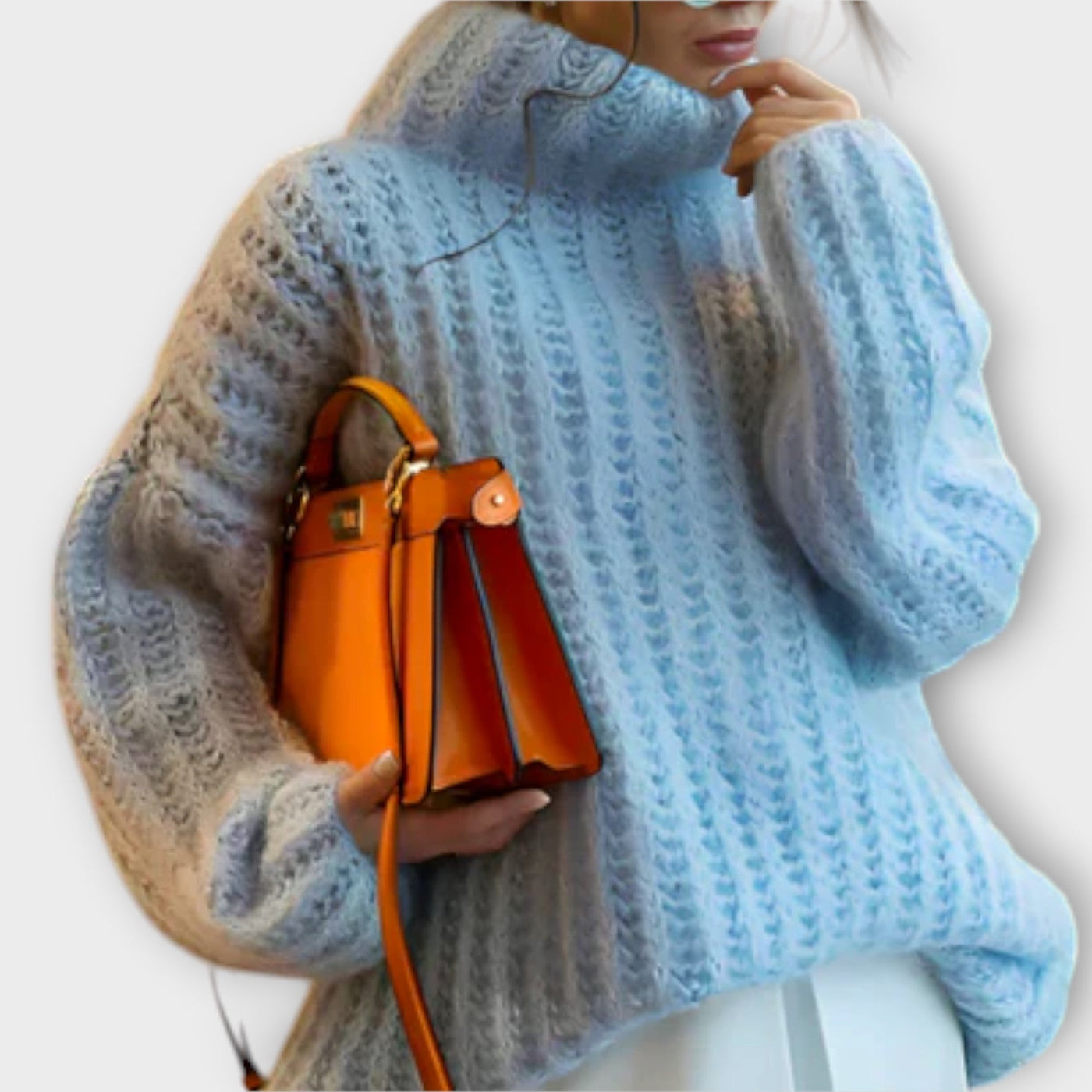 Übergroßer Rollkragenpullover – Gemütliches Volumen, müheloser Chic