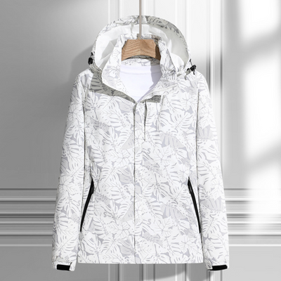 Damen Kapuzenjacke Mit Reißverschluss | Wasserdicht