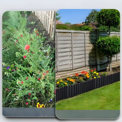 TerraEdge - Rasenkanten Kunststoff mit Stiften