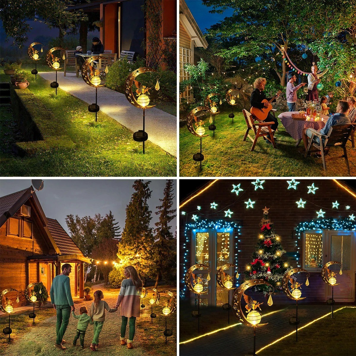 StellaGuardian Light - Wasserdichtes Mond-Feen-Solarlicht