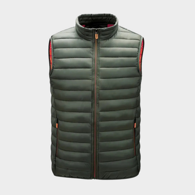 Miles | Lightweight Bodywarmer Stehkragen Herren-Steppweste