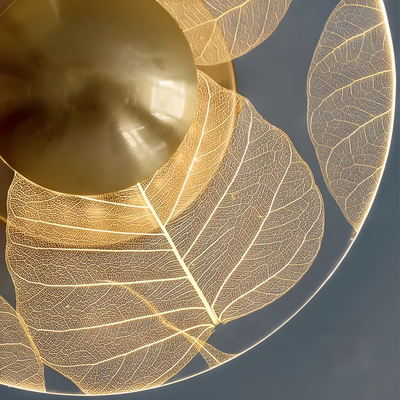 FlorenceGlow Light – Skandinavische Runde LED-Wandleuchte