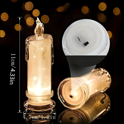 FlickerFlame Light - Elegantes LED Flammenloses Kerzenlicht