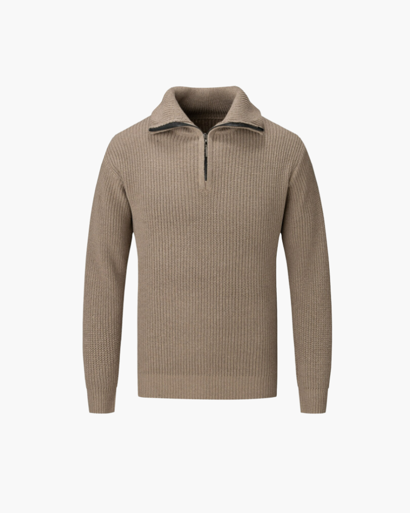 Brand & Belle | HELSINKI QUARTER ZIP SWEATER