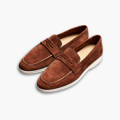 Brand & Belle | 100% Rindsleder Wildleder Slipper