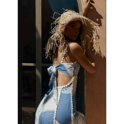 Bedrucktes Hochzeitsgastkleid Für Damen | Maxi