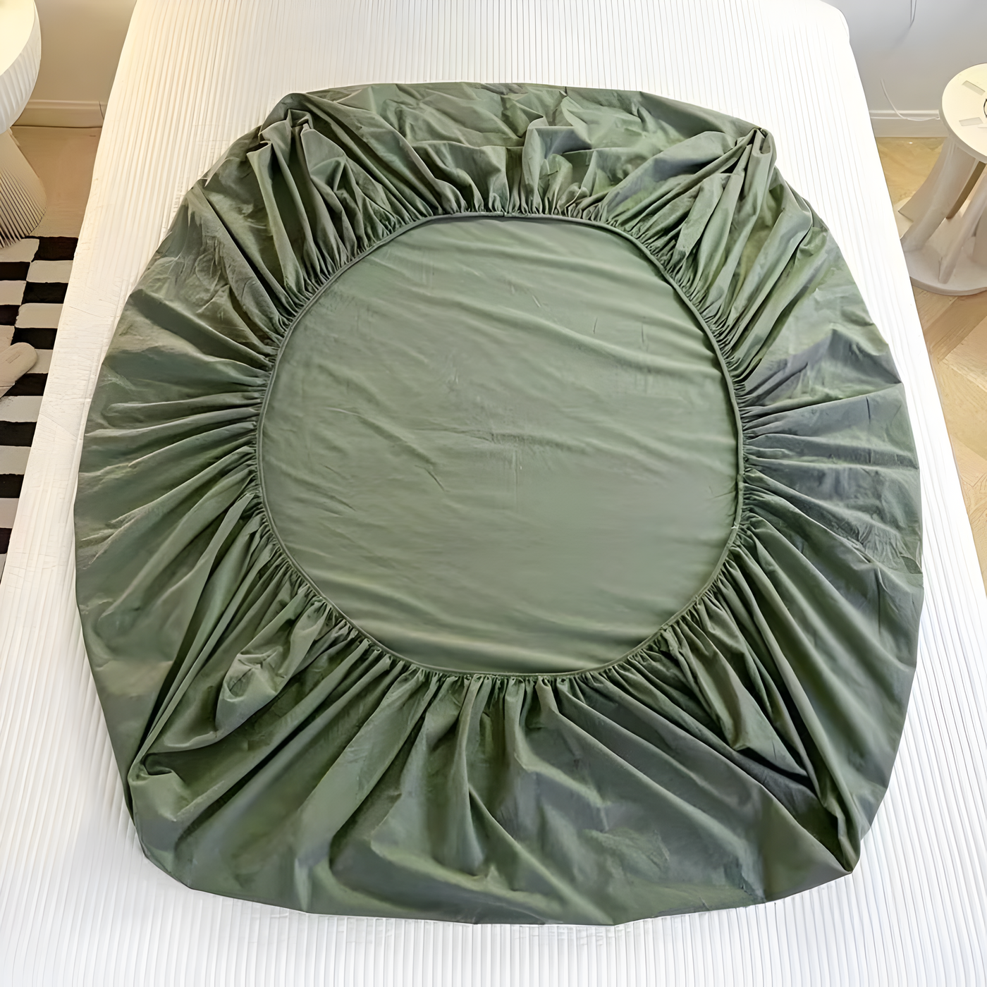 IvoryHaven Bedding - Gewaschene Baumwolle Bettlaken