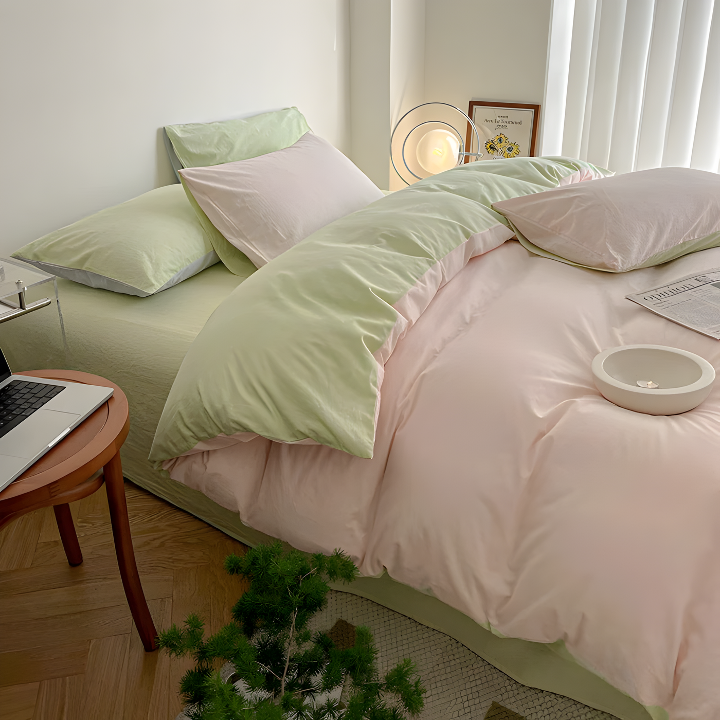 SunriseDream Set - Weich Duo Farbig Bettwaren-Set