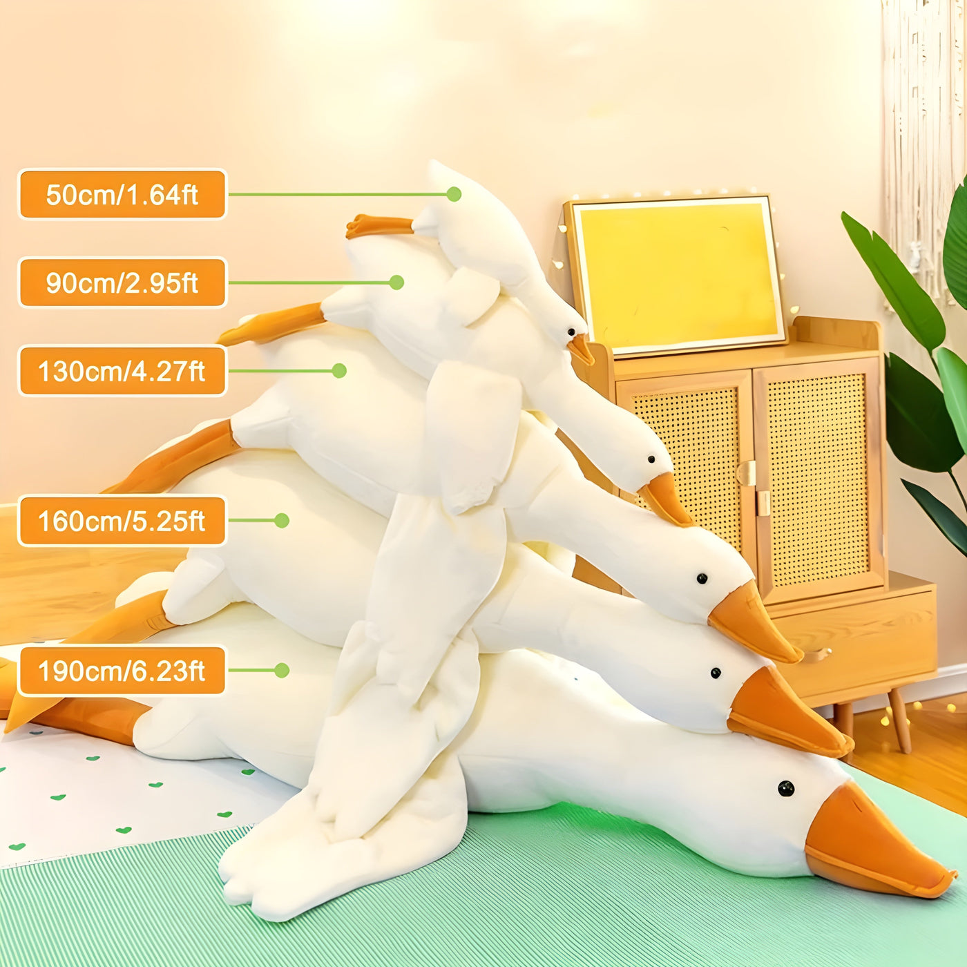 CuddleQuack Plush – Große Enten-Kuschel-Plüschfigur