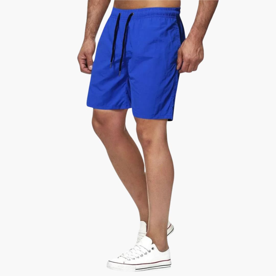 Herren Badeshorts Sommer mit Kordelzug und schnelltrocknendem Stoff