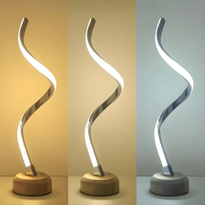 LumaCurve Lamp - Moderne LED-Schreibtisch-Tischlampe