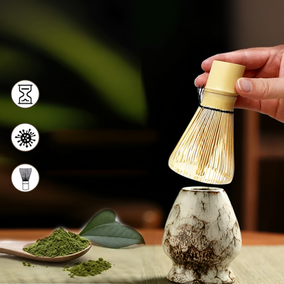 MatchaHarmony Set – 6-teiliges japanisches Matcha-Tee-Werkzeugset