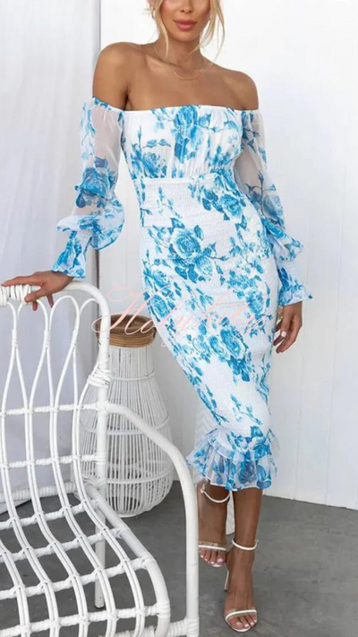 Lina | Luxuriöses Midikleid (Fast ausverkauft)