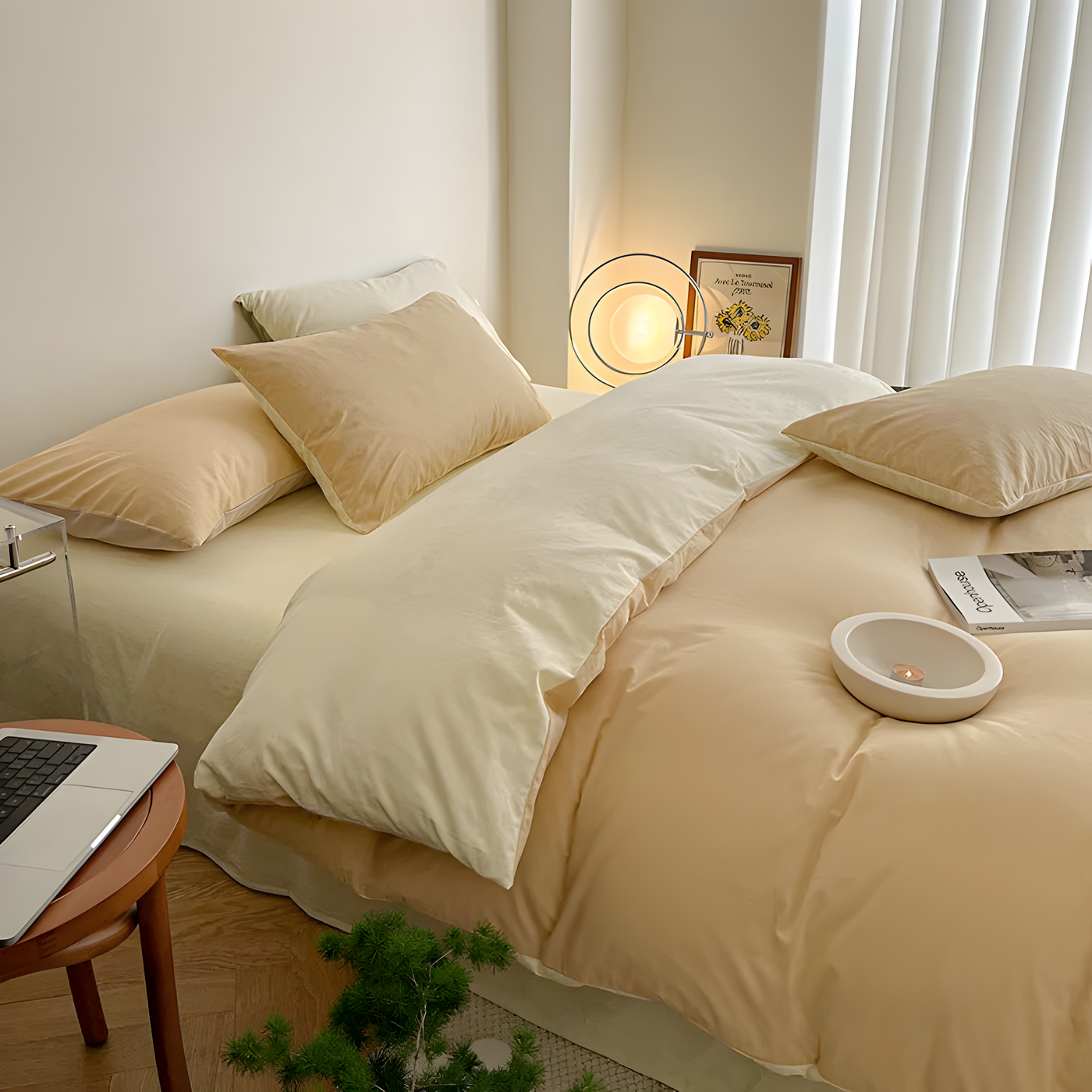 SunriseDream Set - Weich Duo Farbig Bettwaren-Set