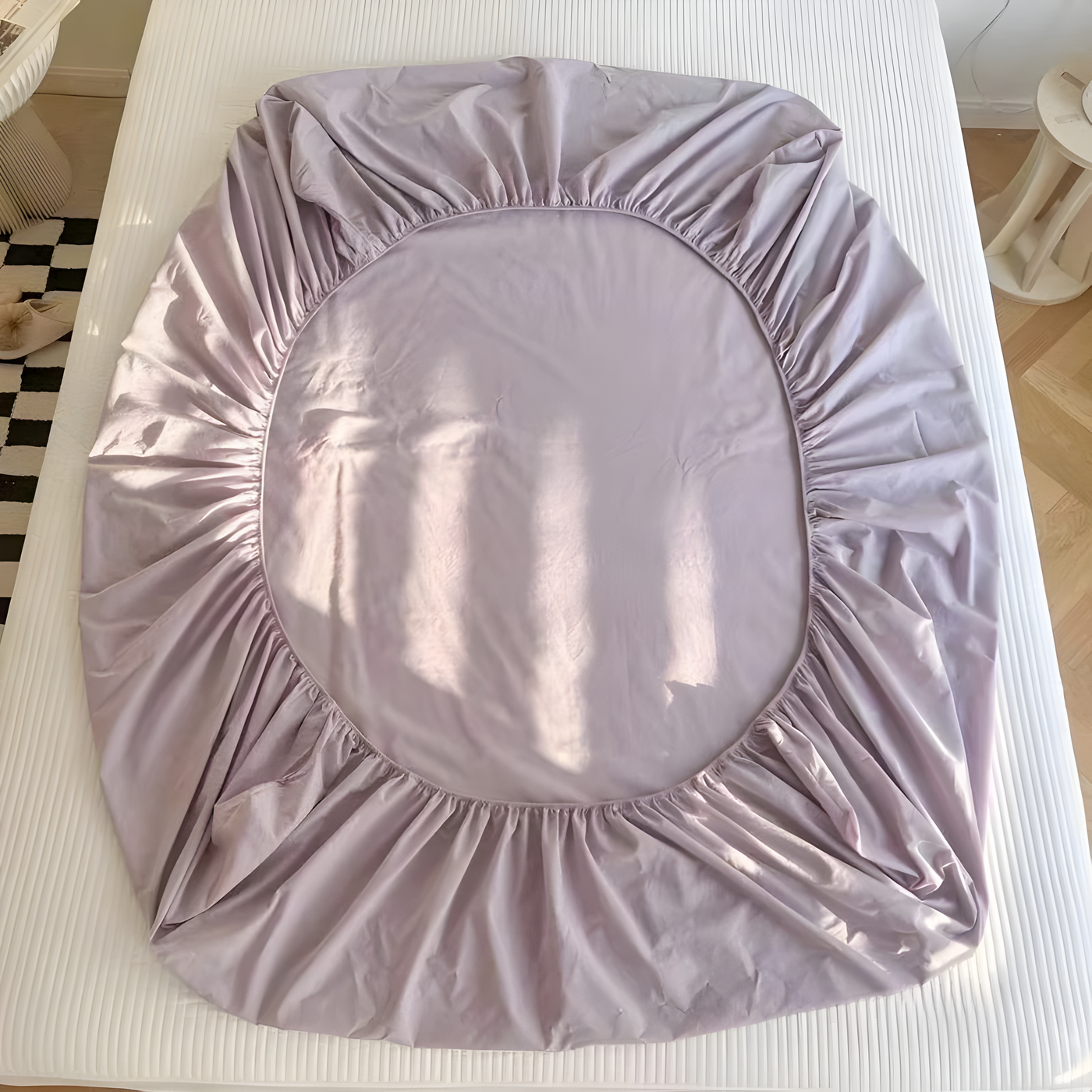 IvoryHaven Bedding - Gewaschene Baumwolle Bettlaken