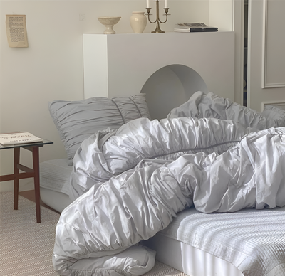 EtherealLuxe Bettwaren - Royal Beige Bettwäscheset