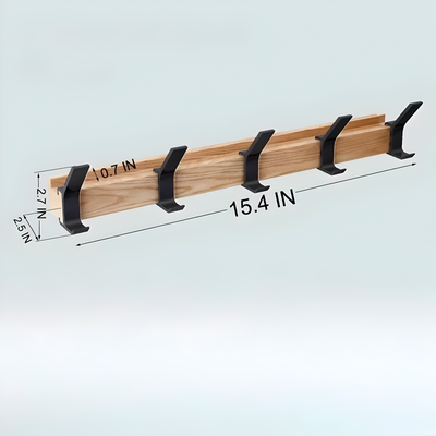 ModiPerch Hook - Wandgarderobenständer mit 5 beweglichen Haken