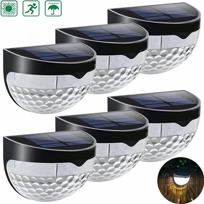 ZenithStair Light – Wasserdichtes Solar-LED-Treppenlicht