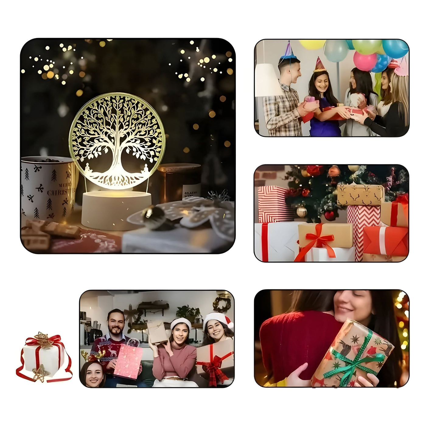 IllumiDecor Light - Dekoratives 3D LED-Nachtlicht