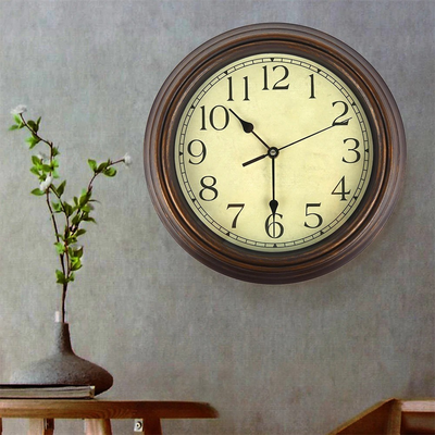 NostalgiaTime Uhr - Klassische Retro-Wanduhr