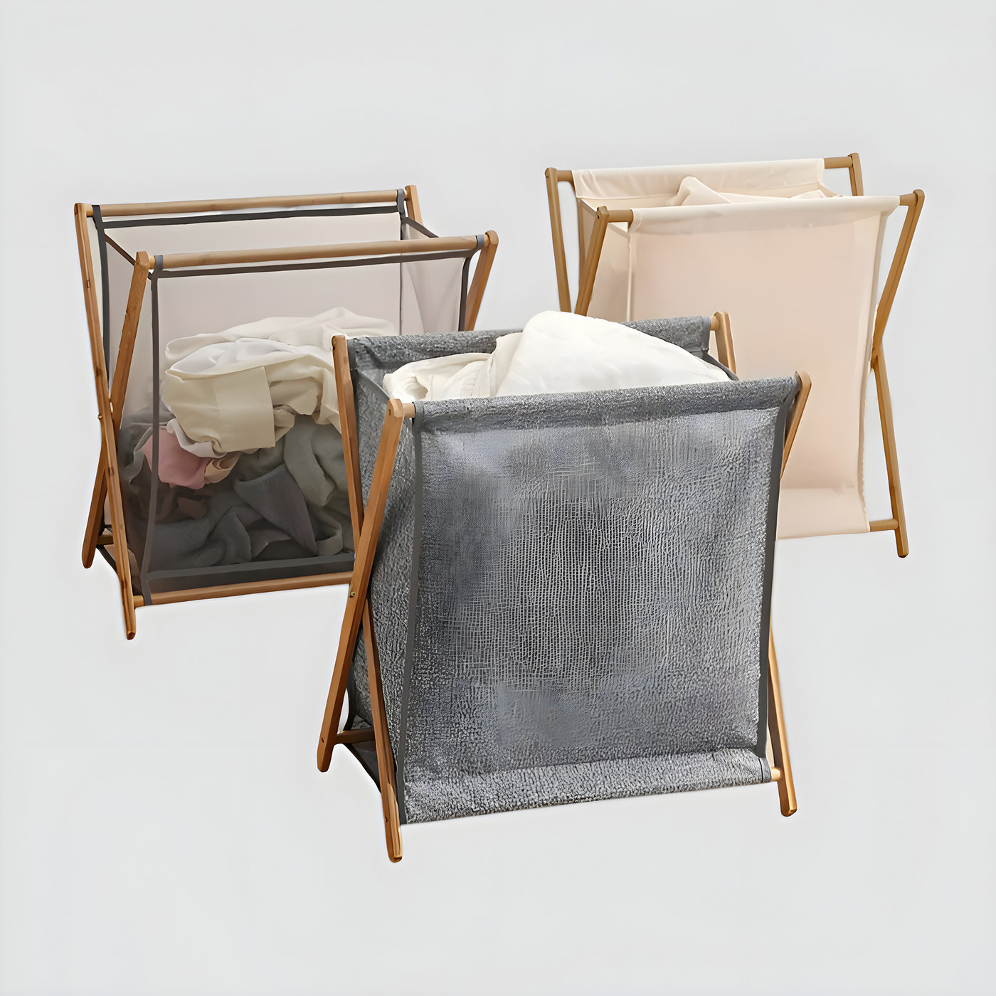 SereniBin Korb – Japanischer Wäschekorb aus Holz