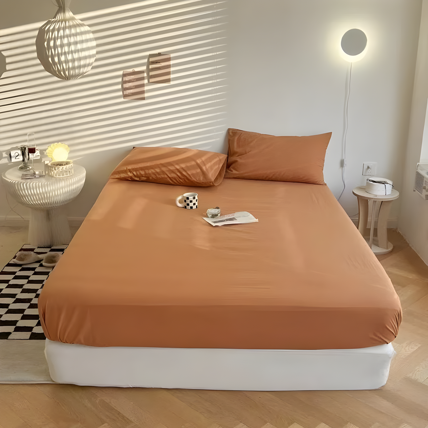 IvoryHaven Bedding - Gewaschene Baumwolle Bettlaken