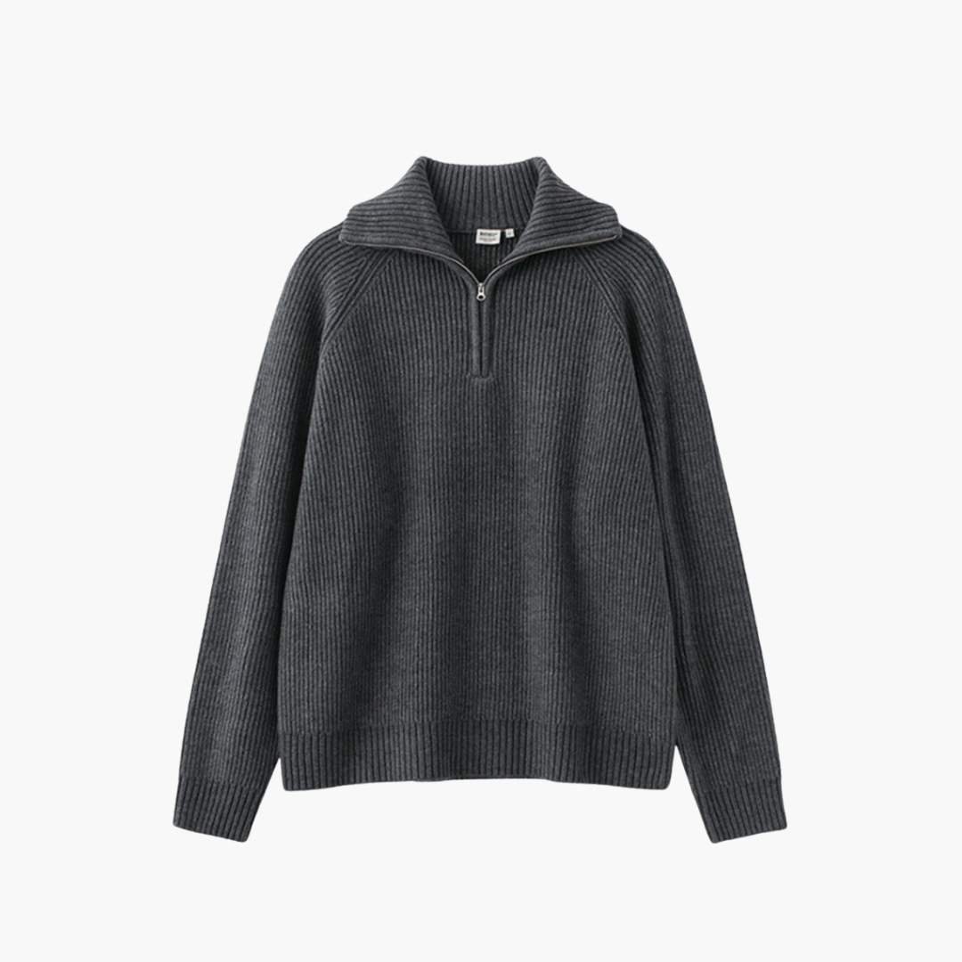 Brand & Belle | VALENCIA QUARTER ZIP SWEATER