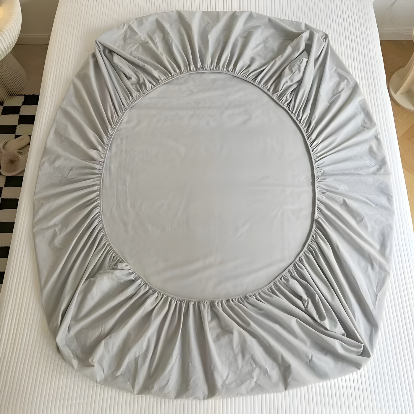 IvoryHaven Bedding - Gewaschene Baumwolle Bettlaken