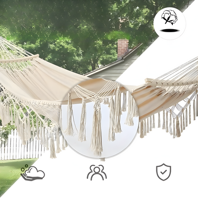 SkyLounge Hängematte - Faltbare Führung Outdoor Hangmatte