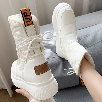 Wasserdichte Knöchelstiefel für kalte Tage