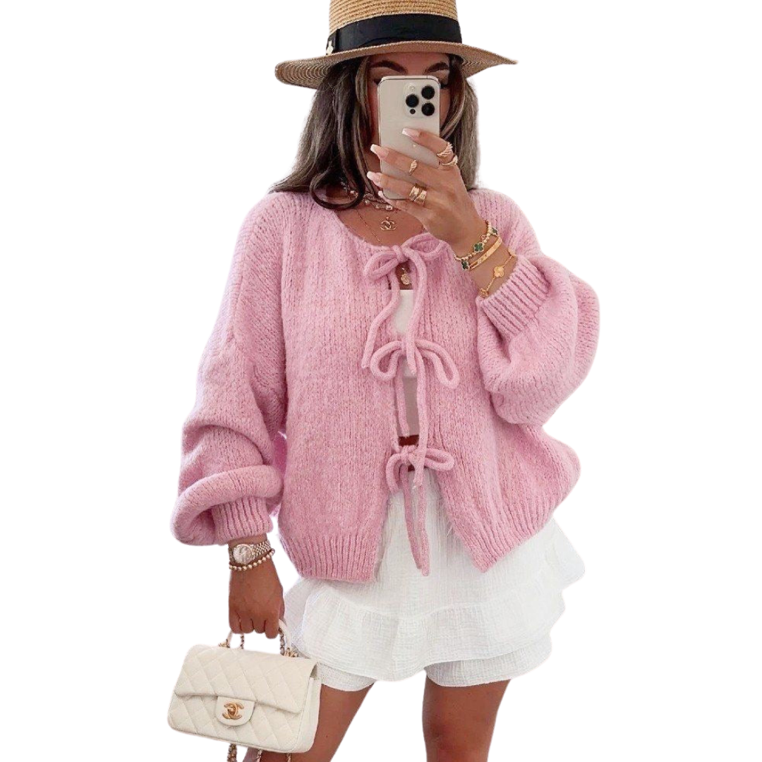 Brand & Belle | Cardigan mit Schleifendetails