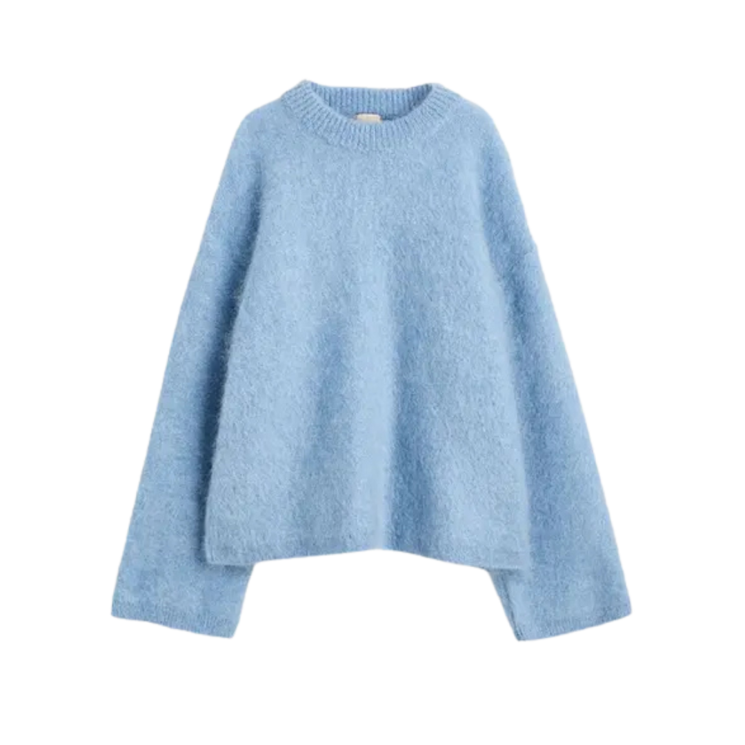 Brand & Belle | Schlichter Rundhals-Casual-Lose Pullover