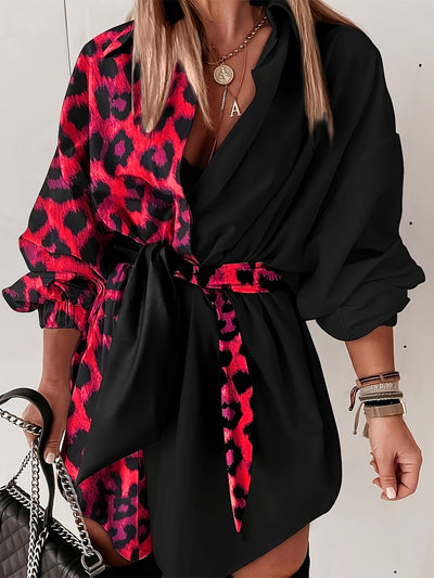 V Ausschnitt Top mit Knopfdetails und flexiblem Schnitt für Frauen