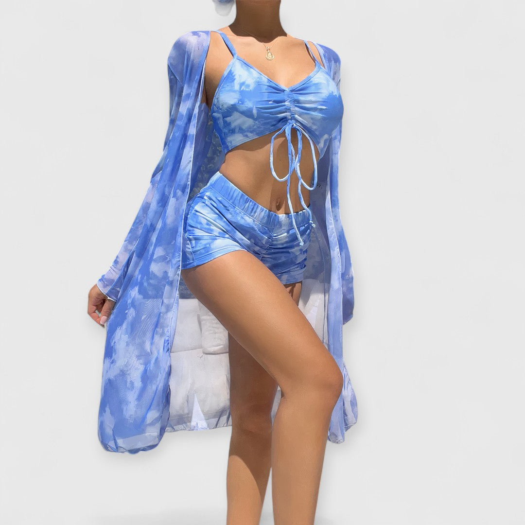 Inez | Bikini mit hohem Bund und drei Teilen