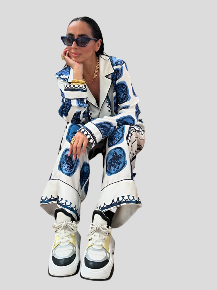 Cleo – Geometrisches Koordinatenset für mühelosen Streetstyle