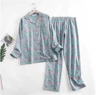 Roxana - Bequemes Damen Pyjama-Set mit lebendigen Mustern