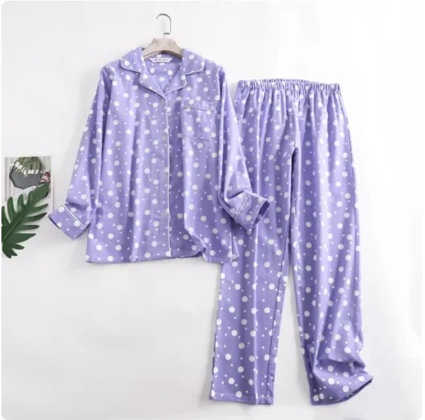 Roxana - Bequemes Damen Pyjama-Set mit lebendigen Mustern