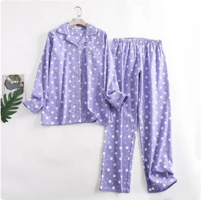 Roxana - Bequemes Damen Pyjama-Set mit lebendigen Mustern