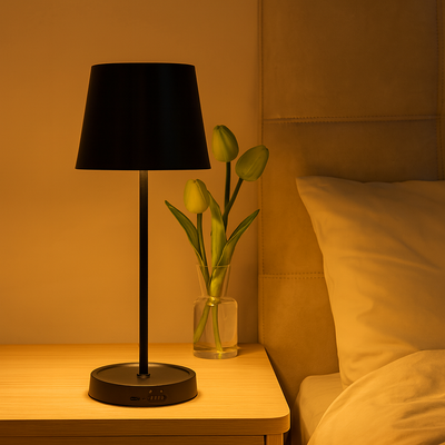 Zyora | Kabellose wiederaufladbare Tischlampe